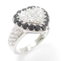 14KWG ハート キュービックリング10％引き