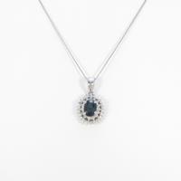 PT サファイヤネックレス