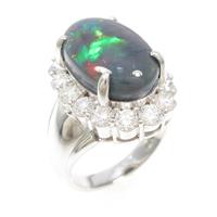 PT ブラックオパールリング