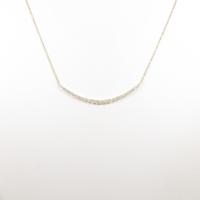 K18YG ダイヤモンドネックレス