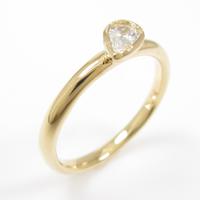 K18YG ダイヤモンドリング