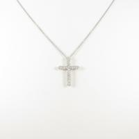 ティファニー ミディアム クロス ネックレス
