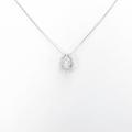 【新品】プラチナダイヤモンドネックレス 0．183ct・F・SI2・GOOD