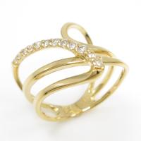 K18YG ダイヤモンドリング