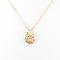 18KYG／K18YG ダイヤモンドネックレス