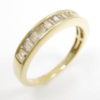 K18YG ダイヤモンドリング