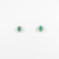 PT エメラルドピアス