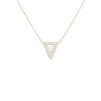 【リメイク】K18YG ダイヤモンドネックレス