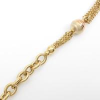 K18YG／K18PG サファイヤブレスレット