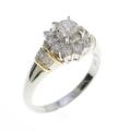 PT／K18YG ダイヤモンドリング 0．197ct・G・SI1・GOOD