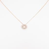 K18YG ダイヤモンドネックレス