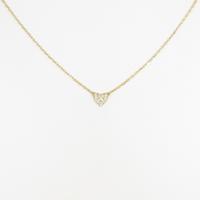 アーカー ハートパヴェ ネックレス