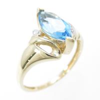 10KYG／10KWG ブルートパーズリング