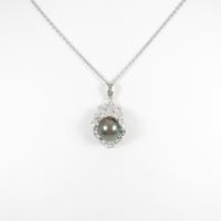 PT クロチョウパールネックレス