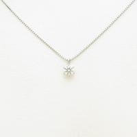 【新品】プラチナダイヤモンドネックレス 0．324ct・H・SI2・VG