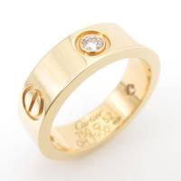 カルティエ ラブリング ハーフダイヤ