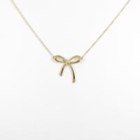 ティファニー ボウ ミニ ネックレス