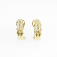 K18YG ダイヤモンドピアス
