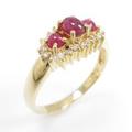 K18YG ルビーリング