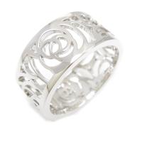 シャネル カメリア ミディアム リング