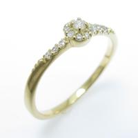 ヴァンドーム フラワー ダイヤモンドリング