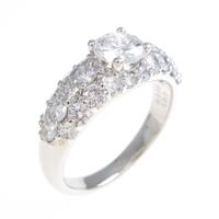 プラチナダイヤモンドリング 0．549ct・G・SI1・GOOD
