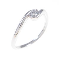 K18WG ダイヤモンドリング