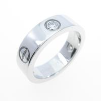 カルティエ ラブリング ハーフダイヤ