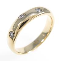 K18YG ダイヤモンドリング