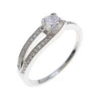 フレッド アムール フー リング 0．30ct・D・VVS2・EXT