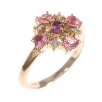 K18PG トルマリンリング