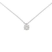 プラチナダイヤモンドネックレス 1．011ct・F・SI1・GOOD