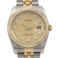 ロレックス 116233G デイトジャスト SSxYG 自動巻