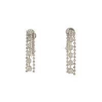 K18WG ダイヤモンドイヤリング