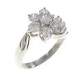 PT フラワー ダイヤモンドリング