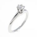 ティファニー クラッシックソリティア リング 0．26ct・H・VVS2・3EXT