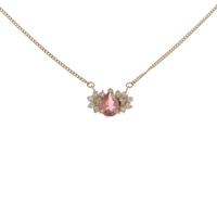 K18YG トルマリンネックレス