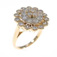 K18YG／K18WG ダイヤモンドリング