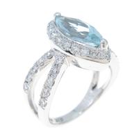 ポンテヴェキオ アクアマリンリング