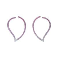 ピアジェ ピンクサファイヤピアス