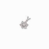 PT フラワー ダイヤモンドペンダント