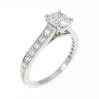カルティエ MKコーフィル パヴェ リング 0．47ct