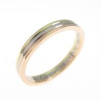 カルティエ スリーゴールド リング