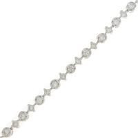 LINE ダイヤモンドブレスレット