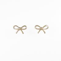 ティファニー ボウ ミニ ピアス