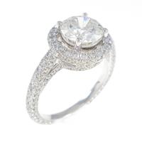 グラフ ダイヤモンドリング 1．23ct・H・IF・3EXT