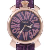 【新品】ガガミラノ 5085．3 スリム GP クォーツ