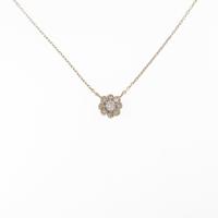 サマンサティアラ フラワー ダイヤモンドネックレス