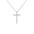 PT クロス ダイヤモンドネックレス