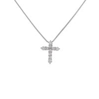 PT クロス ダイヤモンドネックレス